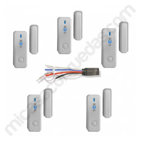 kit 1 Receptor + 5 sensores para alarma StarLine