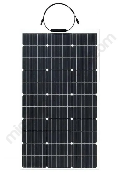 Placa solar flexible 200 W CPC monocristalina
