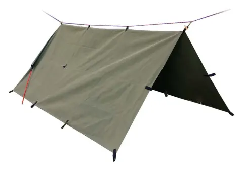 Outhaus Fredlig Canvas Tarp 3×3 – Toldo Bushcraft Heavy Duty