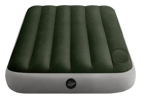 Colchón Camping INTEX Twin con hinchador de pie