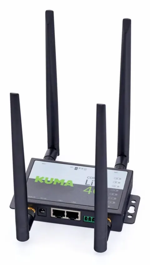 Conecte el router amplificador Lite KUMA