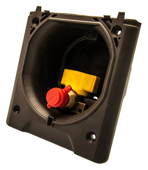 BBA conducto de gas pared exterior