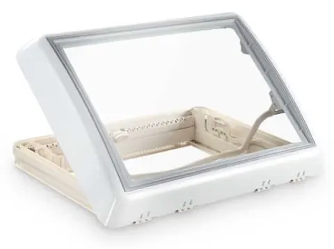 Claraboya camper 700×500, caravana Dometic Midi Heki con palanca, sin ventilación