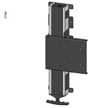 Ilse Tv Holder Black