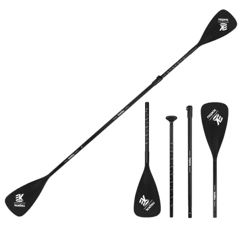 Paletas de tabla de Paddle de pie de 3 piezas, longitud ajustable, paleta de surf SUP, paleta de cabeza única de aleación de aluminio para deportes acuáticos al aire libre