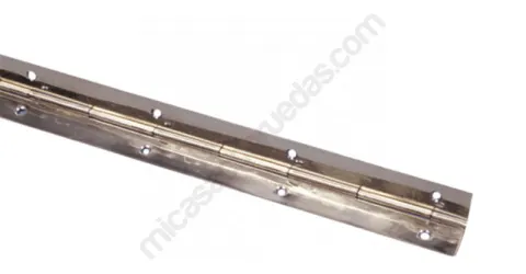Bisagra de piano inoxidable