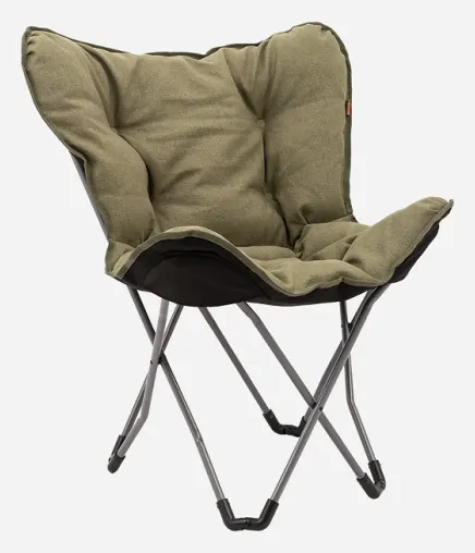Silla plegable mariposa verde Bo-camp