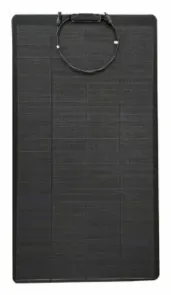 Panel solar monocristalino 160W flexible para autocaravanas, camper y naútica