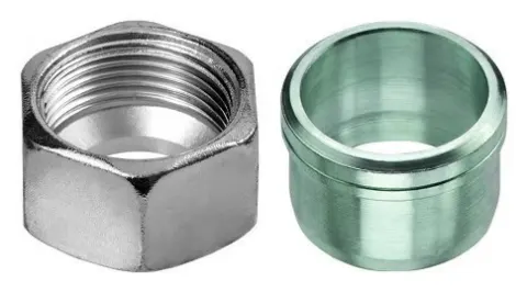 Tuerca de Gas con boquilla de latón – Ø 8 mm