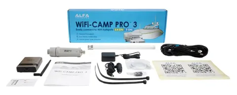 Alfa WiFi-Camp Pro 3 amplificador de WiFi