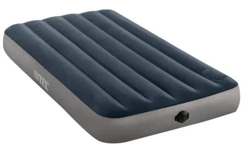 Cama camping INTEX con hinchador