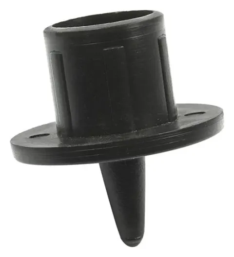 Pata de 25 mm en punta para mástil de avance