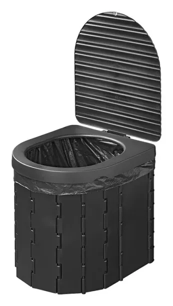 Inodoro seco plegable con tapa