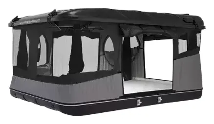 Tienda de techo EVASION EVO negra JAMES BAROUD modelo apertura horizontal. – Ref. 465201N