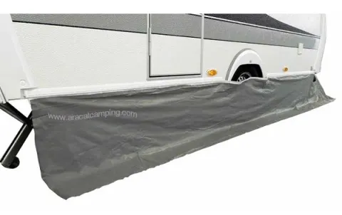 Faldón bajo caravana