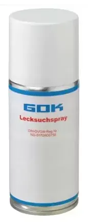 Detector de fugas de gas GOK spray 400 ml, para caravanas, autocaravanas y autocaravanas. – Ref.75165