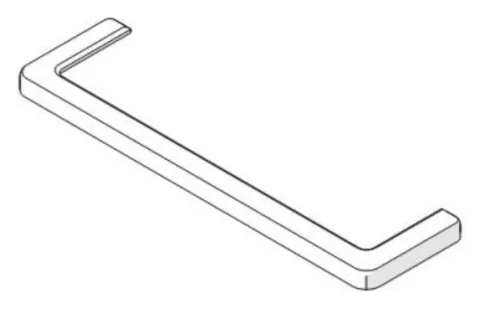 Panel cerámica superior para estufa Piazzetta P137