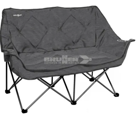 Sofá plegable dos plazas Brunner Action Sofa Gris