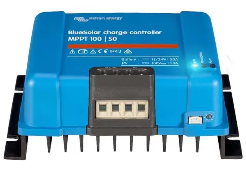 Controlador De Carga Solar Mppt Blue Solar 100/50 (12/24-50 A)