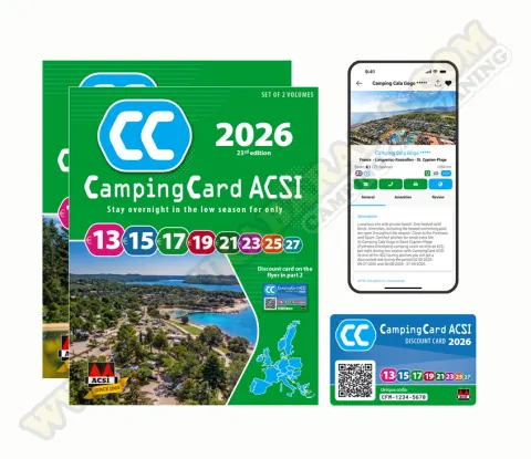 Tarjeta CampingCard ACSI 2026 español