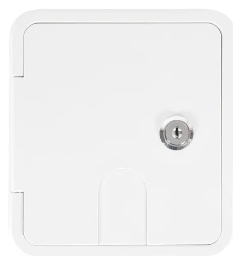 Carbest puerta de servicio con cerradura