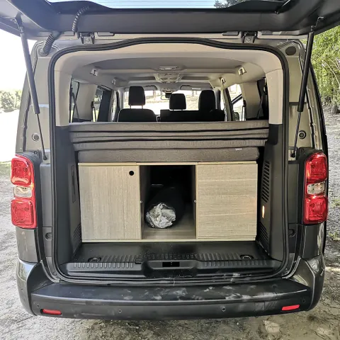 Colchón plegable Citroën SpaceTourer, Peugeot Traveller, Toyota Proace Verso y Opel Zafira Live