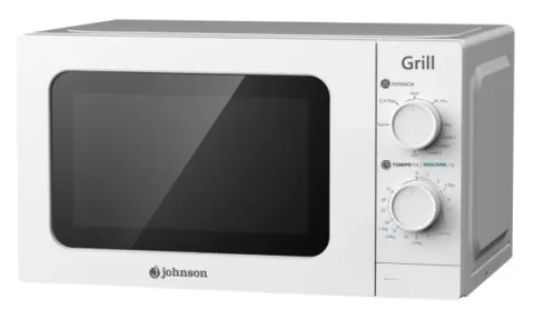 Microondas con Grill 20 litros blanco Johnson