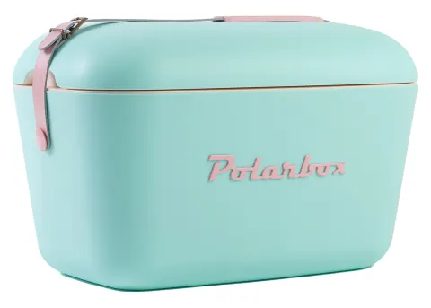 Polarbox Vintage Retro aqua verde 12 l nevera portátil