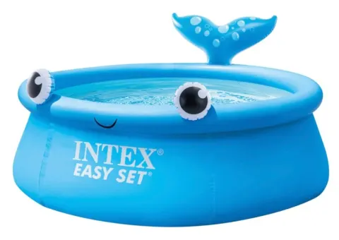 Piscina hinchable infantil ballena easy set 2 metros