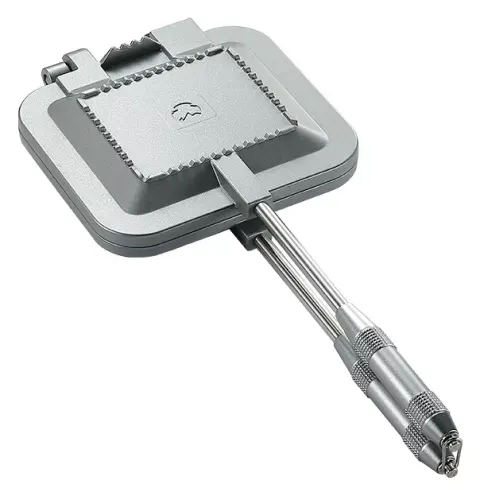 CAMPINGMOON TT-1315 Abrazadera antiadherente de doble cara para pan, sándwich, tostada, multiusos, Camping, desayuno, Clip, bandeja para hornear