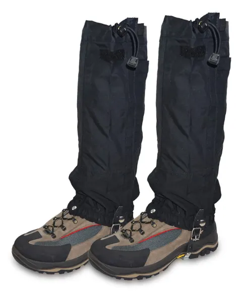 North Star Polaina Cordura® Suplex con ventilación negra – Pack 2 polainas paranieves