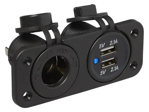 ProPlus DIN – kit integrado con 2 puertos USB