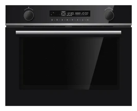 Horno 11 funciones con turbo 45 cm Negro Johnson