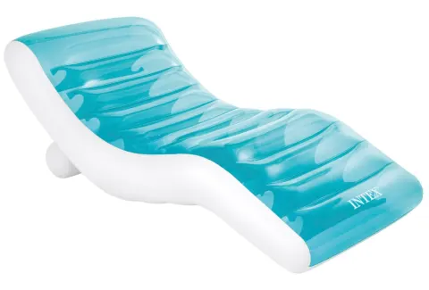 Tumbona hinchable azul INTEX
