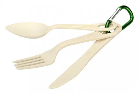 Set de cubiertos de bambú OZtrail BAMBOO CHOW SET