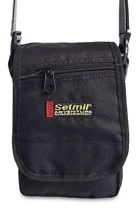 Setmil Belt Bag 24 negro – Pouch organizador cinturón