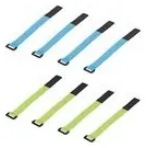 Bridas ajustables con velcro. x8