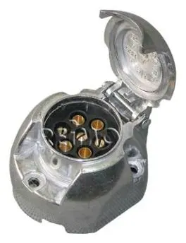 Enchufe de remolque de 7 polos para el metal del vehículo tractor