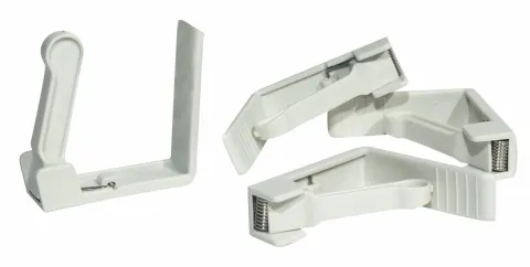 4 soportes de plástico