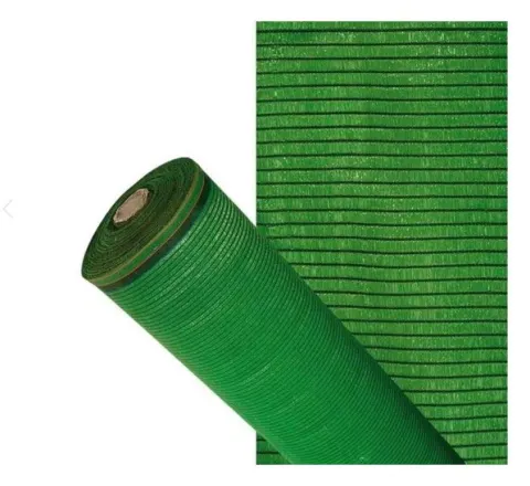 Malla de sombreo color verde 4 x 4 m