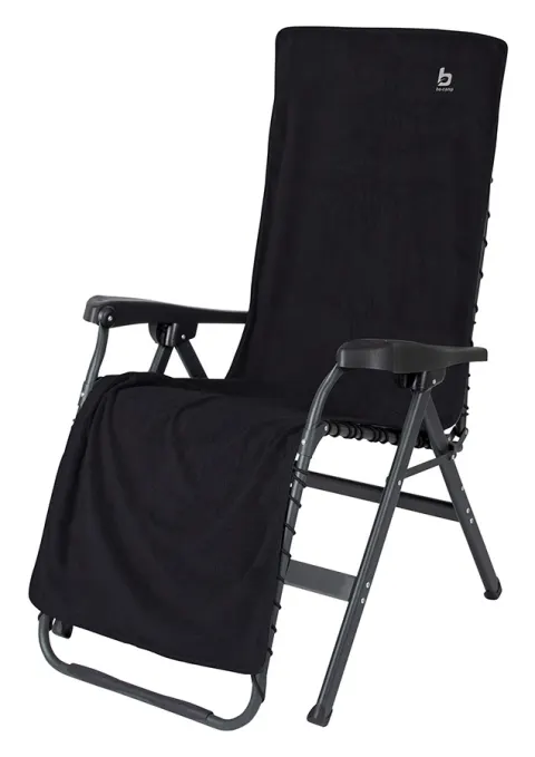 Bo-Camp funda para silla antracita talla L 180 x 58 cm