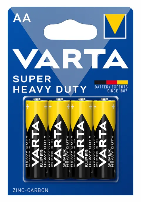 4 pilas AA Superlife de Varta