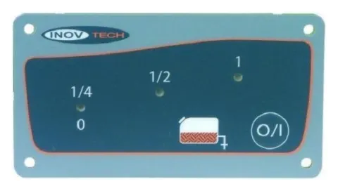 Indicador de nivel para depósitos de aguas residuales. Inovtech.