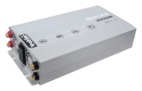 Convertidor sinus 2000W plateado