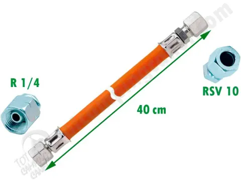 Lira Gas 40CM. R1/4 Tubo 10MM