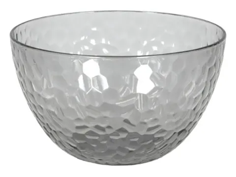 Ensaladera gris transparente de Ø14 cm