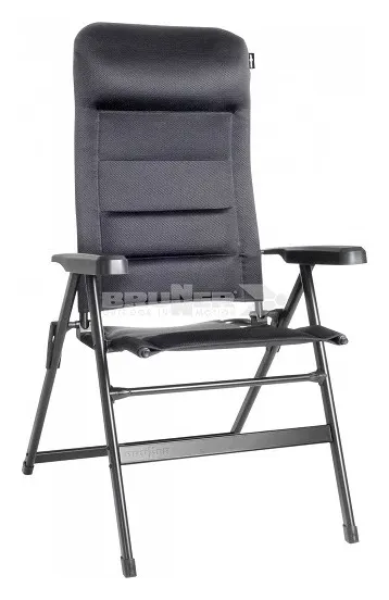 Silla plegable negra Aravel 3D-M Brunner