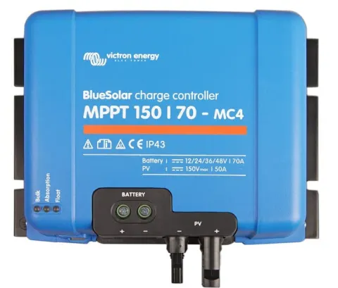 Controlador De Carga Solar Mppt Bluesolar 150/70-mc4