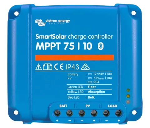Controlador De Carga Solar Mppt Smartsolar 75/10