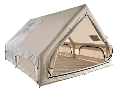 Podofo 12 ㎡   Carpa inflable para acampar, refugio portátil para todo tipo de terreno, tela Oxford 210D impermeable, carpa portátil impermeable con protección solar para acampar en familia, playa y